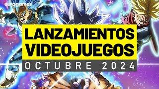 LOS VIDEOJUEGOS QUE SALEN EN OCTUBRE 2024