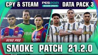 PES 2021- Smoke Patch 21.2.0 V3 ( Download and Install )