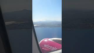 Cyprus Larnaca Arrival - View from the plane #Cyprus #Larnaca #Arrival #short #shortvideo #travel