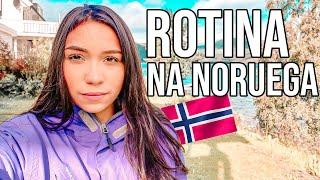 MINHA ROTINA NA NORUEGA // Vida na Noruega   // Morar fora #4 & vlog no exterior #1