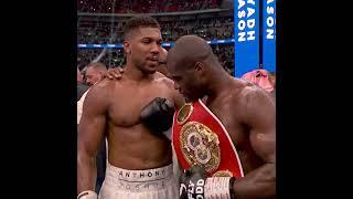 Respect  Anthony Joshua And Daniel Dubois Embrace At Final Bell