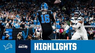 Jared Goff PERFECT in 42-29 win on Monday Night Football | Lions vs. Seahawks NFL Week 4 highlights