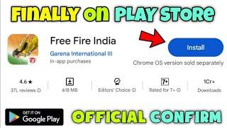 Finally FREE FIRE INDIA  Office Release Date