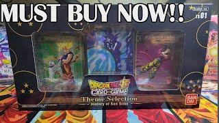 *New* Dragon Ball Super History Of Son Goku Theme Selection Set!