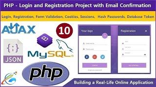 Reset Password  | PHP - Login & Registration With Email Project | Part 10