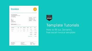 How to fill out an Excel invoice template | Free invoice template in description