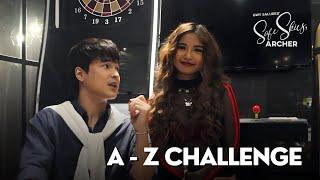 A-Z Challenge with Krissha Viaje and Jerome Ponce | Safe Skies, Archer | Studio Viva