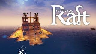 Cara berlayar ke pulau!! Survival On Raft [INDONESIA]