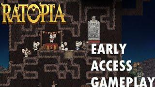 Ratopia - Survival City Building First Impressions Gameplay