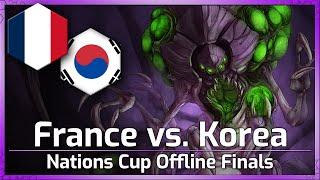 Korea vs. France - Nations Cup Finals - Heroes of the Storm