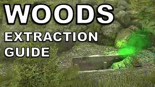 How To Extract from WOODS in Escape from Tarkov | Woods Map Guide | 2024