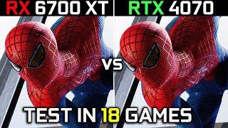 RX 6700 XT vs RTX 4070 | Test in 18 Games at 1440p | Worth Upgrading? | 2023