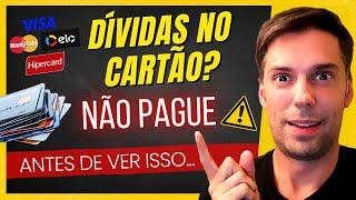 ️ Como NEGOCIAR UMA DÍVIDA DE CARTÃO DE CRÉDITO (sem pagar juros e perder dinheiro) | CONTEI TUDO!