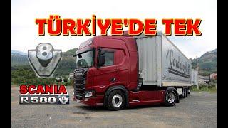 SCANIA R 580 V8 / TIR TANITIM İNCELEME / TÜRKİYE'DE TEK