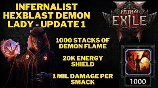 PoE 2 - Heblast Infernalist Demon Lady Update