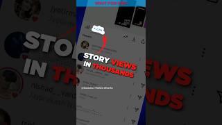 @instagram story VIEWS increase in just 3 tricks #shorts