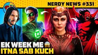 Scarlet Witch Movie, John Wick is Alive ?, Marvel Mutant Saga, Green Lantern  | Nerdy News #331