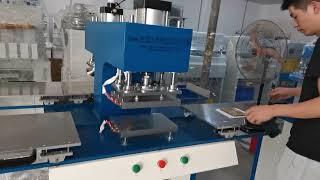 automatic silicone logo molding machine,silicone heat press machine for rubber patch making machine