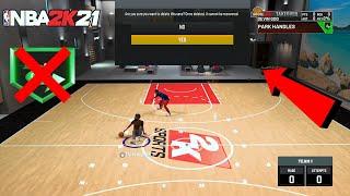 How To Turn Park Handles Off In NBA 2K21 | I Deleted MyPlayer
