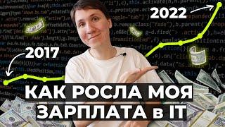 Как росла МОЯ ЗАРПЛАТА в IT от 0 до 85 000 €