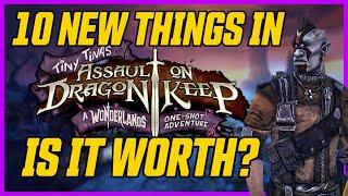 10 New Things Added to Dragon Keep Stand-Alone! Is It Worth $10? // Tiny Tina's One Shot Adventure