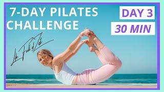 Pilates Workout Challenge DAY 3- 30 MIN FULL BODY (Workout At Home Pilates)