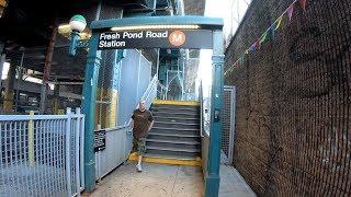 ⁴ᴷ⁶⁰ Walking NYC (Narrated) : Fresh Pond Road, Ridgewood, Queens (bonus interview with Resident)