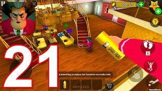 Scary Teacher 3D - Gameplay Walkthrough Part 21 Old Chapter 1 (iOS, Android)