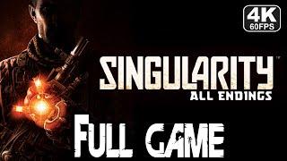 Singularity Full Game Walkthrough Gameplay [PC 4K HD] All Endings