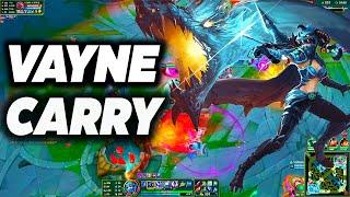 VAYNE CAN CARRY THE GAME EASILY WITH THE SUPPORT! - Adc Vayne Guide