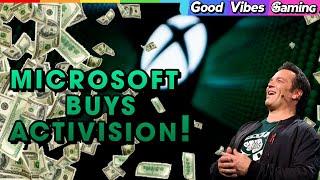 Microsoft Acquired Activision! Are Call of Duty, WoW and More Now Xbox Exclusive?