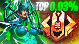 TOP 0.03% Celestial Hela DESTROYS With Highest Accuracy | Marvel Rivals Ranked