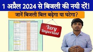 Bihar Electricity Tariff 2024-2025 With Government Subsidy | New Electricity Rate in Bihar-2024