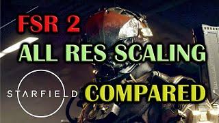 Starfield - FSR 2 (All Res Scaling) | Image Quality & Performance Comparison