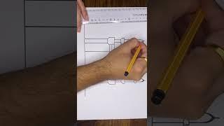 How to draw Charminar | monument drawing | Free tutorials  @likeokplease  #shorts