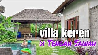 Villa Keren di Bali !! di Tengah Sawah !! privat pool - Three Gold Luxury Privat Villas