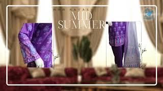 Mid Summer Collection 2022 Hayakia Clothes Fashion HK V608 HK V609