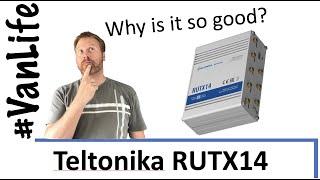 Best 4G Router - Teltonika RUTX14 Cat12 - Campervan, Motorhome, RV.