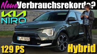 2025 Kia Niro Hybrid (129 PS) - Neue Verbrauchs - Rekorde ? Test Daten Infos Bericht Review deutsch