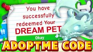 Adopt Me SECRET Code Gives You Your DREAM PET FREE! 100% Working Adopt Me Roblox Code 2020
