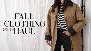 FALL CLOTHING HAUL: Try On Autumn Style Basics