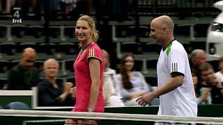 Steffi Graf/Andre Agassi vs. Jana Novotna/Jiri Novak Prague 2011 EXO 