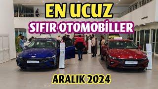 EN UCUZ 0 KM OTOMOBİLLER - Aralık 2024 | 1 Milyon TL Altı ve Civarı Sıfır Arabalar