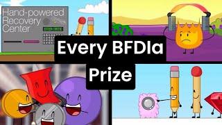 Every prize in BFDIA (As of BFDIA 17)