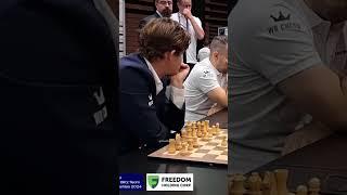 He pulled a reverse Magnus and it actually worked #chess #magnuscarlsen #chessgame