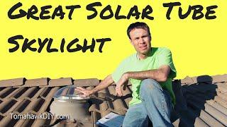 Solar Tube Skylight Review - Easy Install