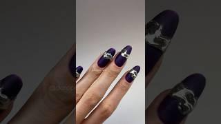 Матовий манікюр з обʼємним дизайном  #nails #нігті #nailart #маникιор #nailinspo #гель