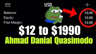 $12 account to $1990 | Ahmad Danial