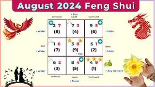 August 2024 Flying Star Feng Shui Analysis