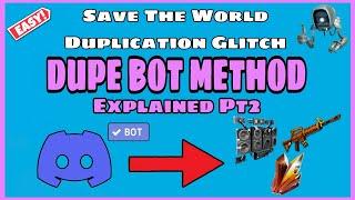 *Dupe Lobby* Fortnite STW Duplication Glitch (EXPLAINED PT 2) - Updated | Fortnite Save The World